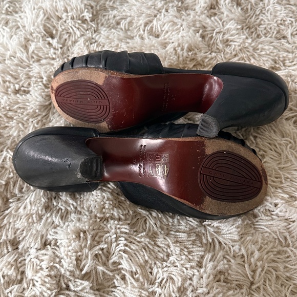 Chie Mihara Black Magic Pebble Leather - Size 37 - Picture 7 of 12